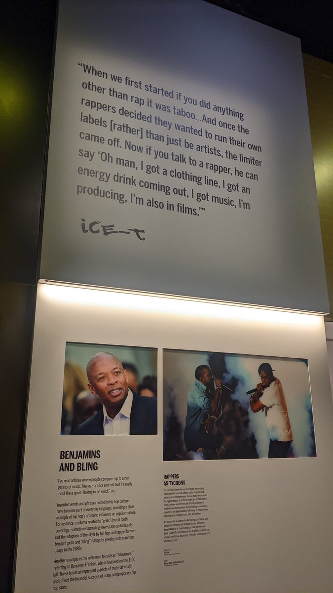 "I'm not a businessman, I'm a business, man..."