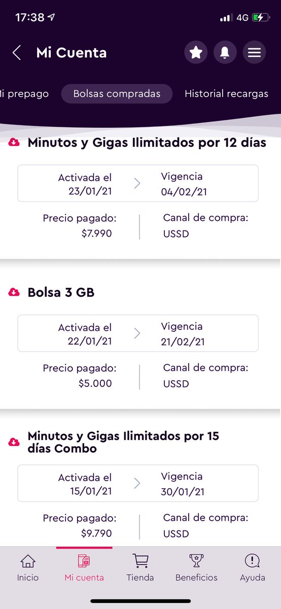 SELYNEBALLIVIAN's tweet photo. @WOMteAyuda Aquí tengo vigencia de 15 gigas hasta el 30 de enero https://t.co/fhomjUyKbr