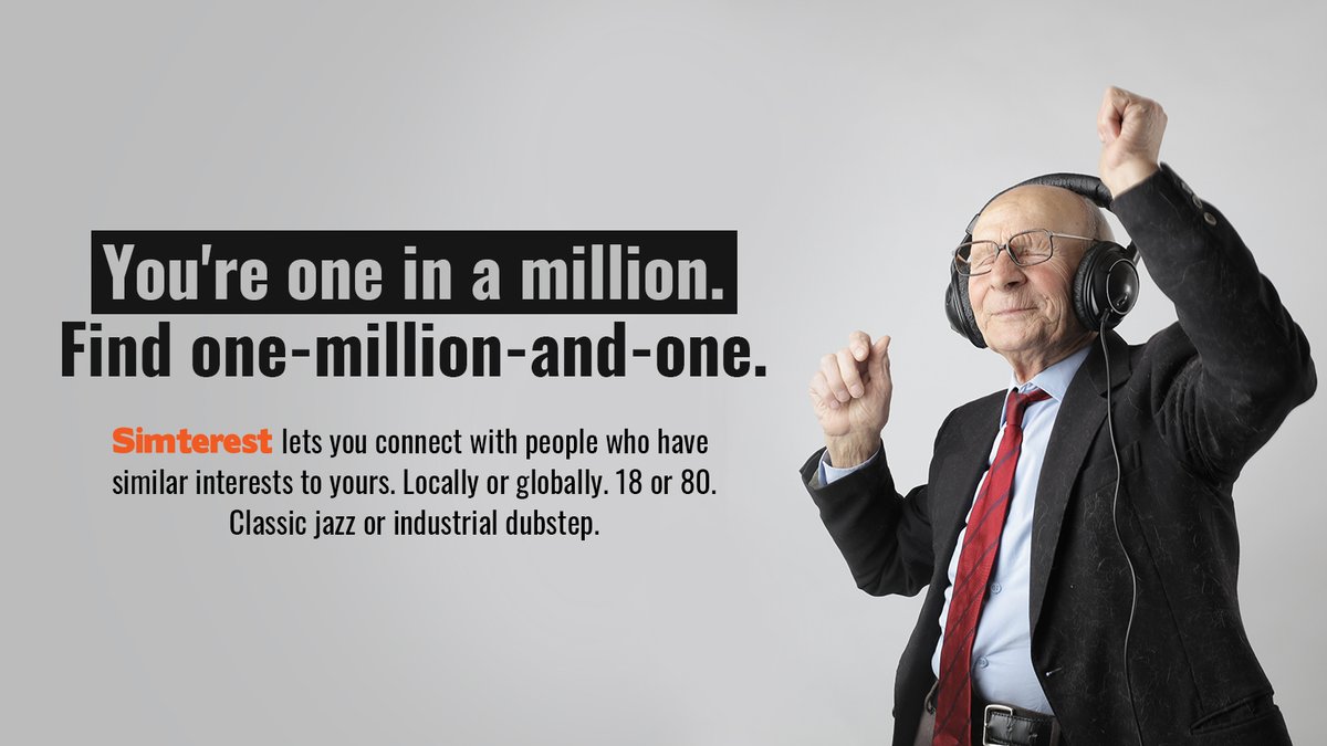 Simterest_app's tweet image. We know that all of our users are one in a million, and we want to help them find the best possible match! We do this by allowing you to search for people based on similar #interests. 👏🏼

➡️ #iOS. &amp;gt;&amp;gt;&amp;gt; zcu.io/N6Tq 
➡️ #Android. &amp;gt;&amp;gt;&amp;gt; zcu.io/3V6R