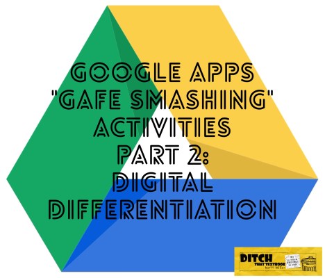 jmattmiller's tweet photo. Google Apps “GAFE Smashing” activities — Part 2: Digital Differentiation

https://t.co/QLVNGTrpEL

#ditchbook https://t.co/RBsd7gAxrX