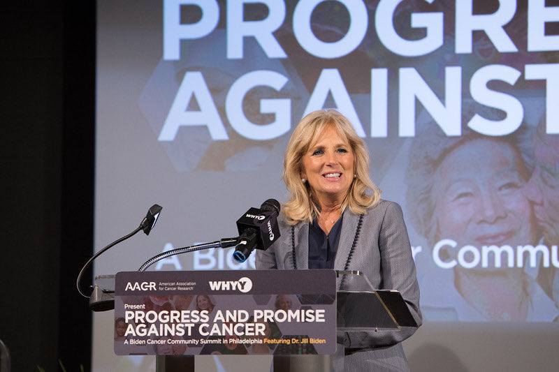 itsnot_pink's tweet photo. Does anyone know how to get a message to @FLOTUS? I’m sure she would help make sure cancer patients are prioritized for Covid vaccines if she knew we are being left behind despite having mortality rate of 15-30%, which is ~ those 80+. https://t.co/uUhBookvth