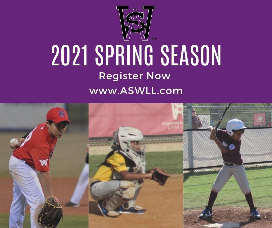 aswball's tweet photo. Time to register for the 2021 spring season!!
https://t.co/VNuPfHPzwV
#ASWLL #RegisterNow #YouthBaseball #LetsPlayBall https://t.co/EAk3CNI6AK