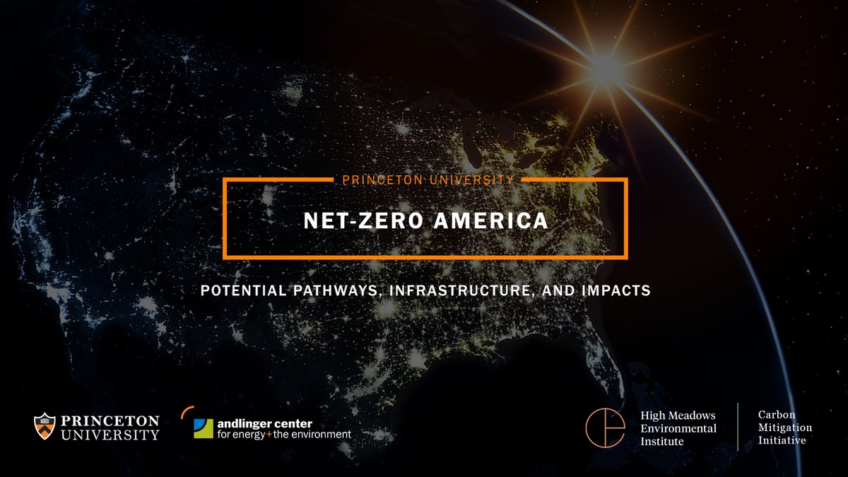 The  @Princeton NET-ZERO AMERICA study also provides a blueprint for an additional $2.5 trillion in capital investment in clean energy infrastructure needed this decade to put America on a path to net zero emissions by 2050.  https://www.princeton.edu/news/2020/12/15/big-affordable-effort-needed-america-reach-net-zero-emissions-2050-princeton-study