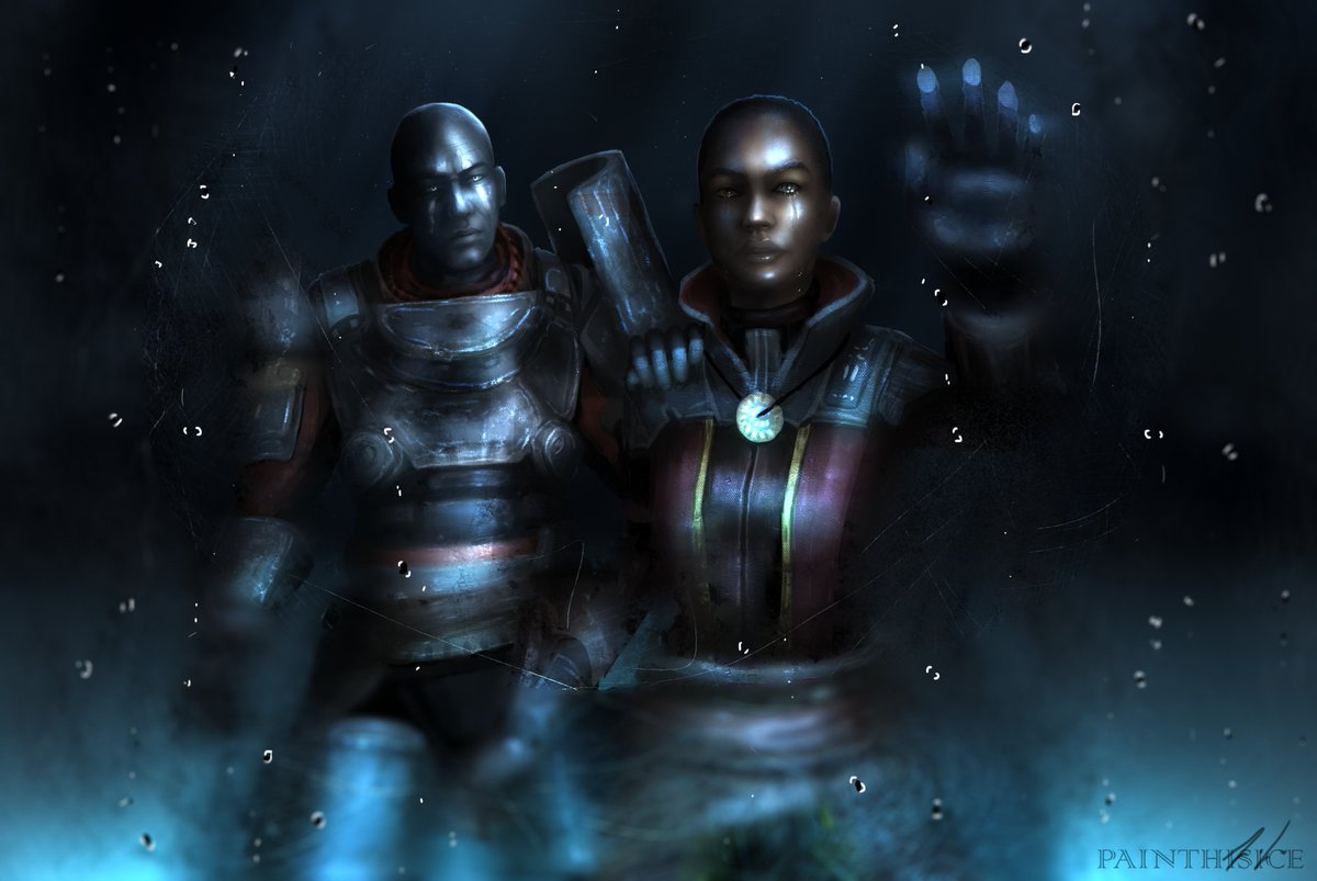 Painthisice's tweet photo. "Exoscience"

Ikora: "...Cayde?!" 
Zavala: "We do our best, Ikora!"

What if Zavala brought Cayde's body to Bray Exoscience, to get Cayde back, because he didn't really help Ikora when she wanted him to fight and take revenge on Uldren!😶

#DestinyArt #fanart #games https://t.co/NHBGJZk6gV