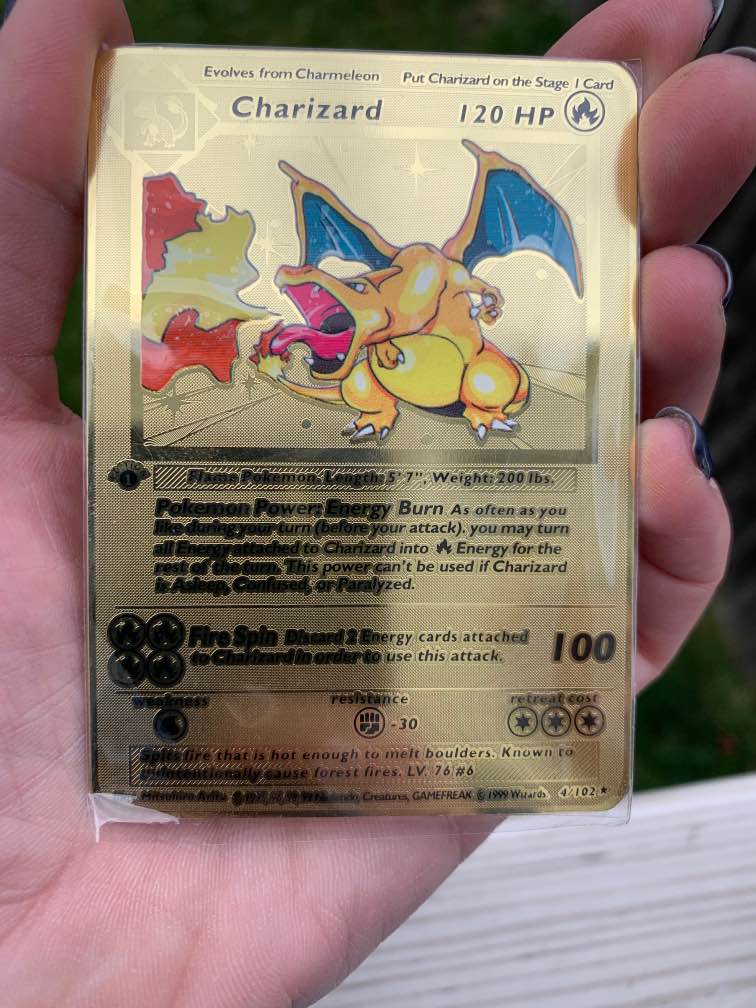 JMCardsCo's tweet photo. Gold and Black Metal Pokemon cards are for sale now while supplies last in our shop!

🚛2-6 day shipping in the US, we also ship Worldwide.
https://t.co/yxNmuCe7Fm https://t.co/PyXm84m01x
