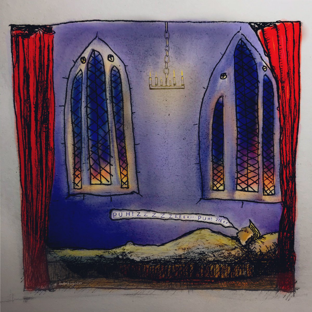 PastorSauceBoat's tweet photo. @MartinRowson  #DrawTheInauguration
Dear Martin, 
takin’ part in
the collective
inky voodoo you
consummately
conjour, please,
Accept this little pin,
it’s not so sharp,
but stick it in.
It’s bluntness,
not withstanding,
as a contribution
to Donald’s
retributive
destitution https://t.co/UzCCj7AOsj