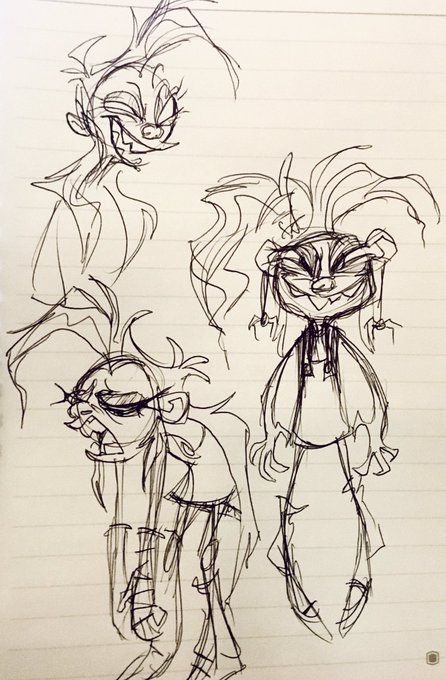 Old sketches of Nasia (girl in my icon) plus some teef 