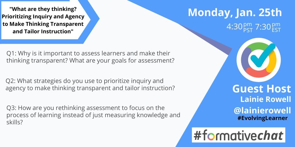 Rdene915's tweet photo. Join us tonight when @lainierowell guest moderates the #formativechat @goformative Invite your PLN!! #evolvinglearning #edchat #bookcamppd #leadupchat #rethink_learning #tlap #learnlap https://t.co/u48oBpMmv7
