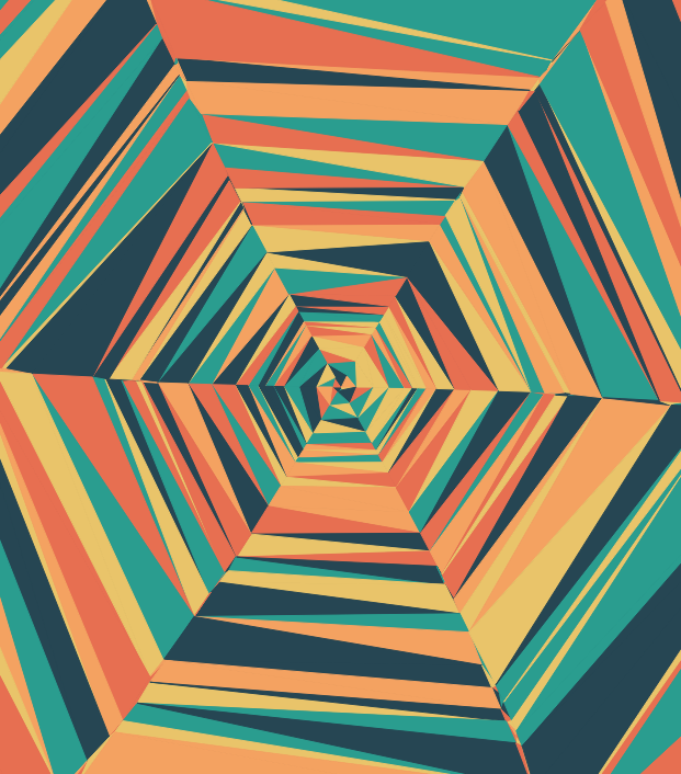DonKarlssonSan's tweet photo. Version three of Genuary 23 #264653 #2a9d8f #e9c46a #f4a261 #e76f51 on @CodePen: https://t.co/Nwg8H5Fc4G
Click to generate a new pattern!
#genuary #genuary2021 #generative #generativeart #creativecoding #delaunaytriangulation #mathart https://t.co/F4hmahQdAh