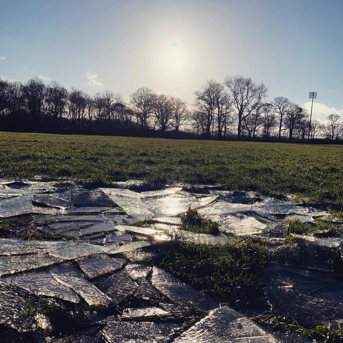 Inspirationorth's tweet photo. Loved an hour’s walk in the fresh air and sunshine today. Making sure to stop and crack the frozen puddles 😁 🧊
.
.
.
#walking #onemillionstepchallenge #walk #inspirationnorth #exercise #freshair #bluesky #frozenpuddle https://t.co/KBJyI5kt7A