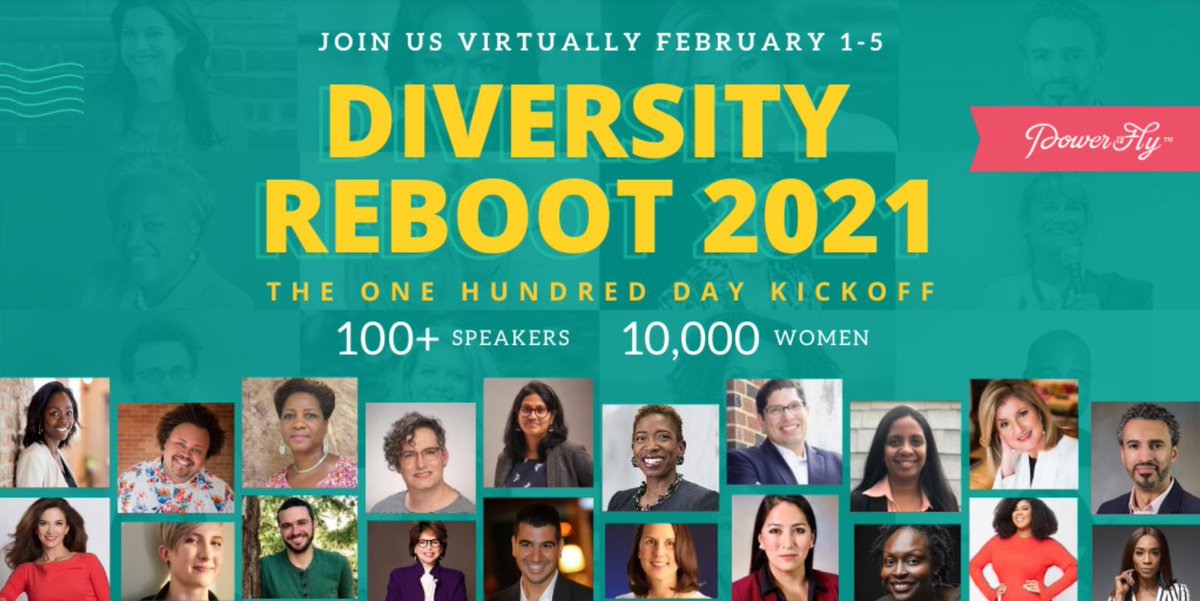 Dicedotcom's tweet photo. We’re thrilled to be partnering with @PowerToFly to support their virtual summit, Diversity Reboot 2021. Sign-up today and join 100+ speakers and over 10,000 women to gather and plan for the year. https://t.co/j1AzoVtAw1 #PowerToFlySummit #DiversityReboot2021 #PowerToFlyPartner https://t.co/eh2R6adVY4