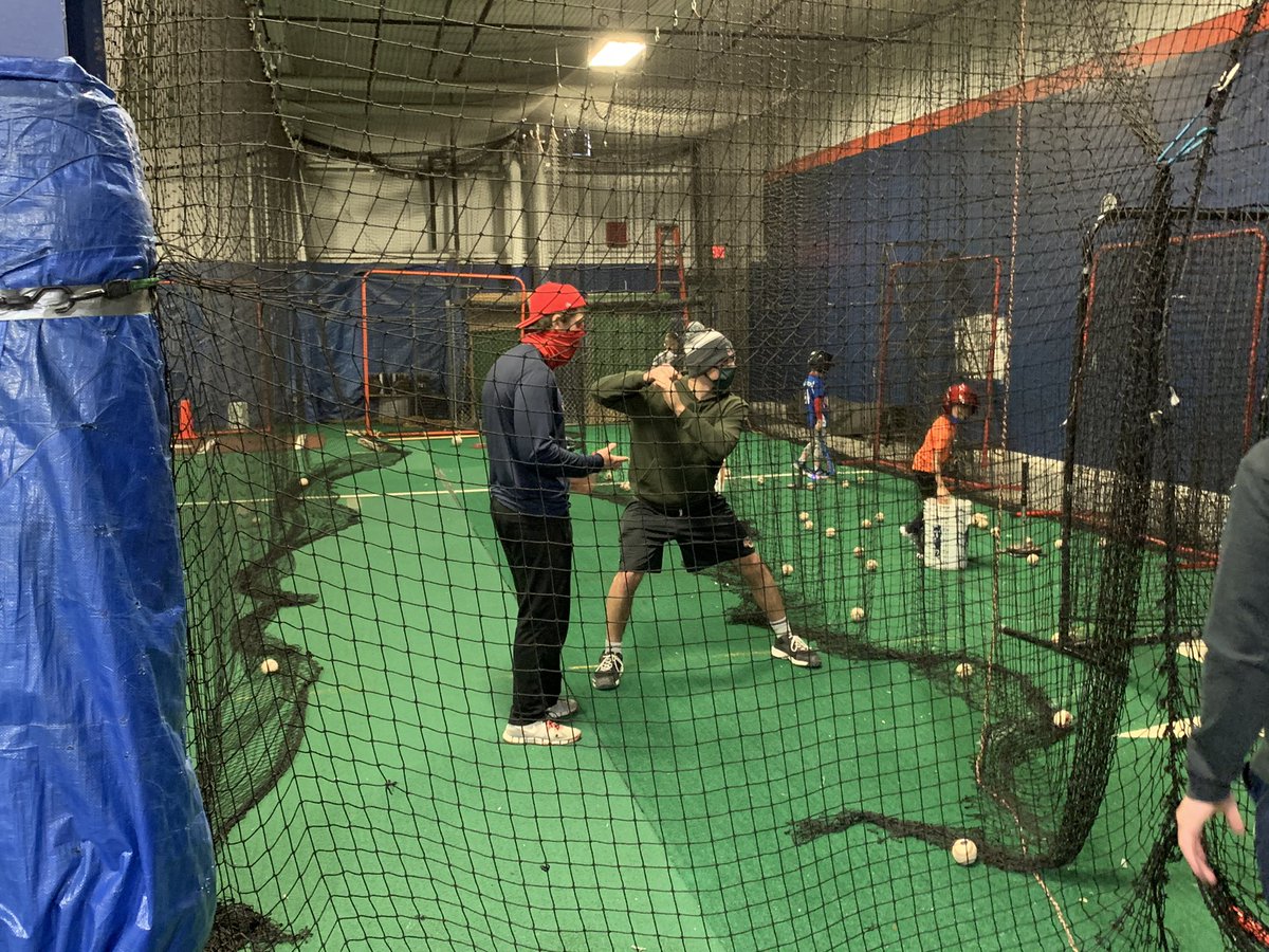Great day for spring training camps at <a href="/EvolutionBaseb2/">Evolution Baseball Academy</a> #onepercentbetter #havingfun #workinghard