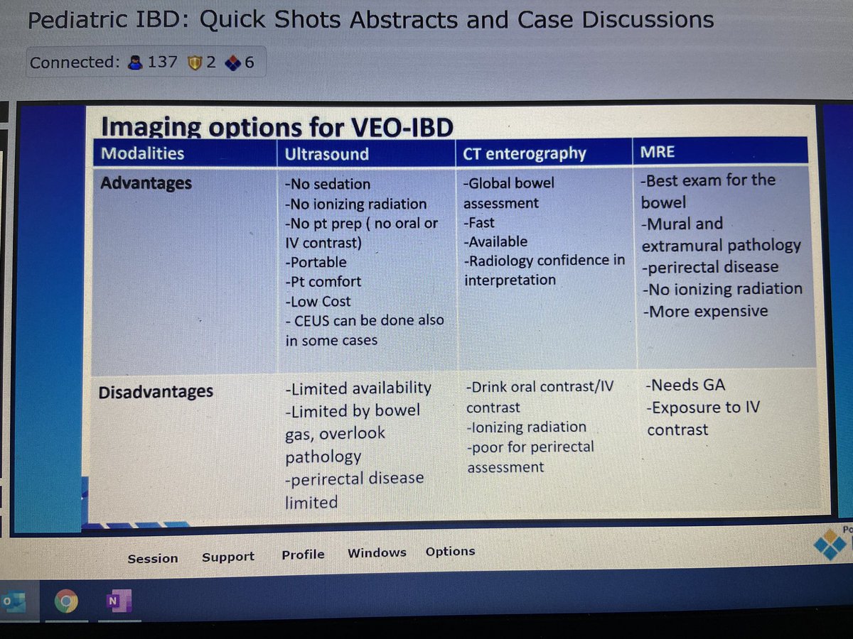 Hilary Michel MD (@hilarykmichel) on Twitter photo Pros and cons of Imaging modalities for imaging in #VEOIBD #PedsIBD #CCCongress21 <a href="/SudhaAnupindi/">Sudha Anupindi</a> <a href="/andrewbgrossman/">Andrew Grossman MD</a> <a href="/Kpmollen/">Kevin P. Mollen, M.D.</a> @Judith Kelsen @Edwin de Zoeten Pros and cons of Imaging modalities for imaging in #VEOIBD #PedsIBD #CCCongress21 <a href="/SudhaAnupindi/">Sudha Anupindi</a> <a href="/andrewbgrossman/">Andrew Grossman MD</a> <a href="/Kpmollen/">Kevin P. Mollen, M.D.</a> @Judith Kelsen @Edwin de Zoeten