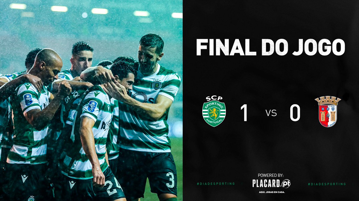 ⏹ FINAL DO JOGO | 1, 2, 3 Taças da Liga 😌

Os Leões vencem a 3⃣.ª Taça da Liga ao derrotar o SC Braga por 1-0 💪
⚽ <a href="/Pedroporro29_/">Pedro Porro</a> 

#SCPSCB #AllianzCup #OndeVaiUmVãoTodos #DiaDeSporting