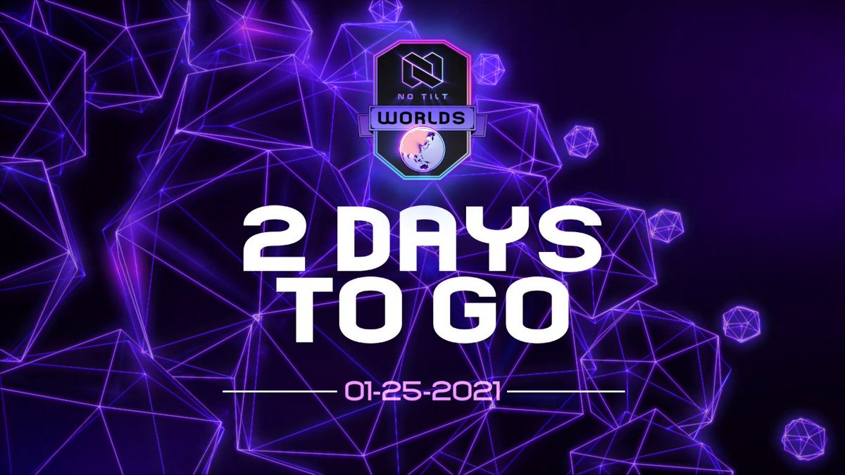 🇪🇸 Prepárate que la No Tilt Worlds está muy cerca... ¡Nos vemos el lunes!

🇬🇧 Get ready... The No Tilt Worlds starts monday january 25th!

#NTWorlds 🌐