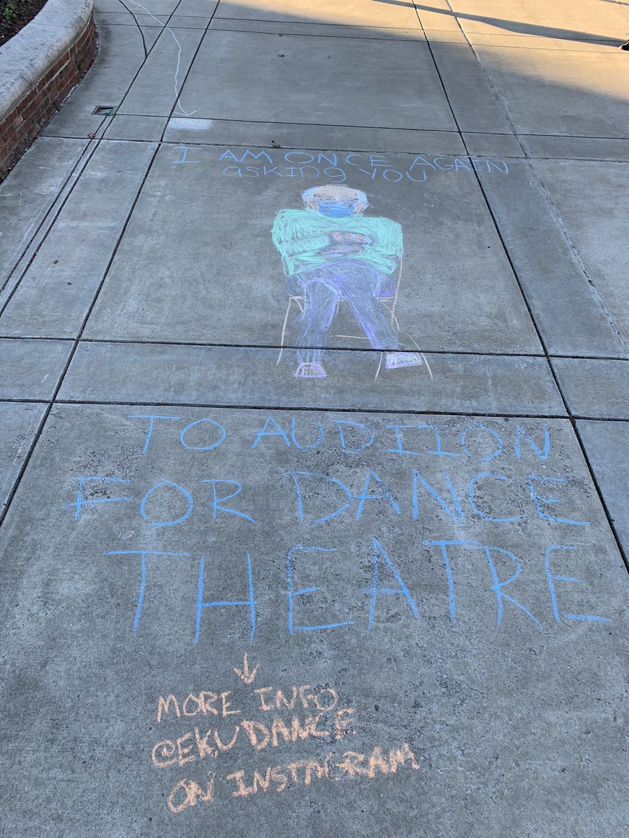 EKUDance's tweet photo. Audition for Dance Theatre! @BernieSanders https://t.co/lESkUn6y8W