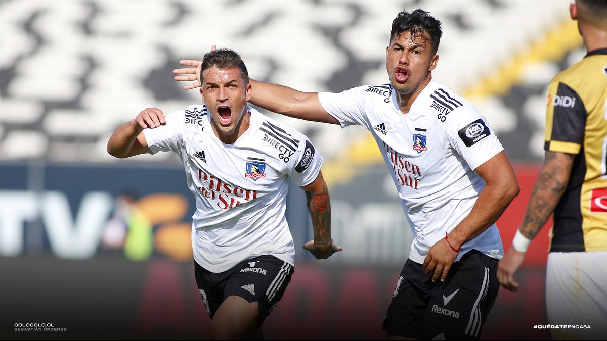 ColoColo's tweet photo. Solari + Costa = ¡Goooool de Colo-Colo! ⚽️

#VamosColoColo 🤟🏼 https://t.co/bQO9vIYKXO