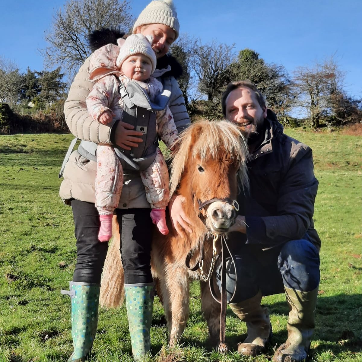 ESBloodstock's tweet photo. It's not covid, we are just feeling a little horse! 😂 A new 'little' addition has come to live with us on the farm. Isla says you can never be too young to get your first horse! #fellabella #littlehorse #firstpony https://t.co/bJax9U2yGP