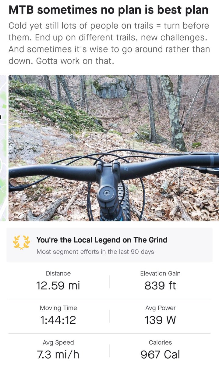 JimRich62's tweet photo. Oh yes that's right, I'm a #locallegend It must be true cause it says so right there. #mountainbike #mtb #bicycle #trek #becausebikes #bike #fitness #cardio #cycling #stayactive #freshair #asthma #nevergiveup #dontquit #fitfeelsbetter #crosstraining #nemba https://t.co/npMm1arXQW