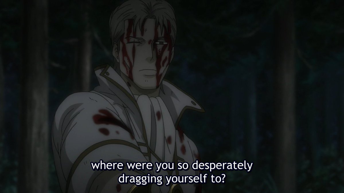 that he used nobume as firewood to keep his vengeance going. He had condemned himself for falling for kondo's way of the samurai, but once again found himself fighting with him with all his might subconsciously only wanting to see nobume again, and was reminded this by kondo.