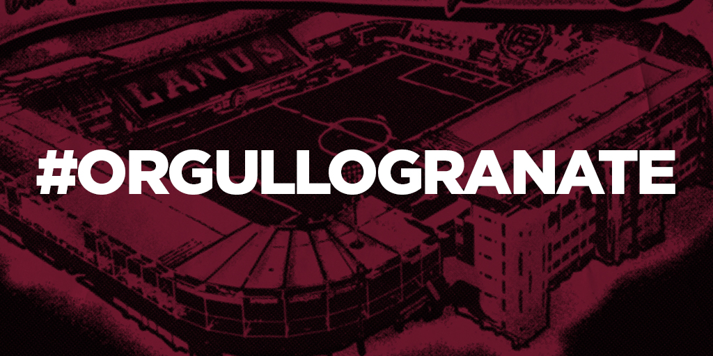 🇱🇻 ¡ORGULLO GRANATE! ⁣🇱🇻
⁣
Hoy más que nunca: ¡vamos grana! 💪
⁣
¡Gracias <a href="/clublanus/">Club Lanús</a>! Un orgullo acompañarlos a lo largo de toda la copa.⁣ 👏