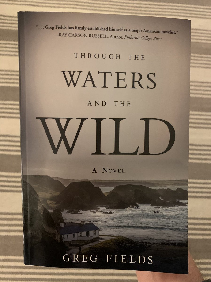 Wine30Flight's tweet photo. I have @GregFields1026’s wonderful new book “Through the Waters and the Wild” in hand. Special to me not only that I have a quote inside the cover, but so too does my authoring niece @emilykeefer_ ♥️ 

#GoodReads #WeekendReading #FamilyBusiness https://t.co/dumvQSfIYE