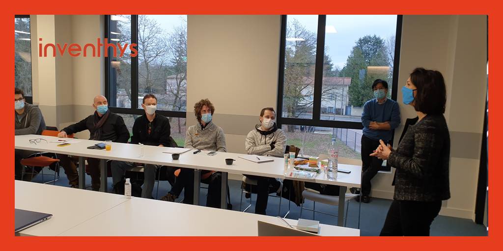 Journée #teambulding <a href="/Inventhys/">Inventhys</a>  au sein du tout nouveau et très beau campus #numérique de la région <a href="/auvergnerhalpes/">Auvergne-Rhône-Alpes</a>  où nous avons eu l'immense plaisir d'échanger avec Madame <a href="/juliette_jarry/">Juliette JARRY</a>, Vice-Présidente déléguée au #numérique.
#IoT #IA