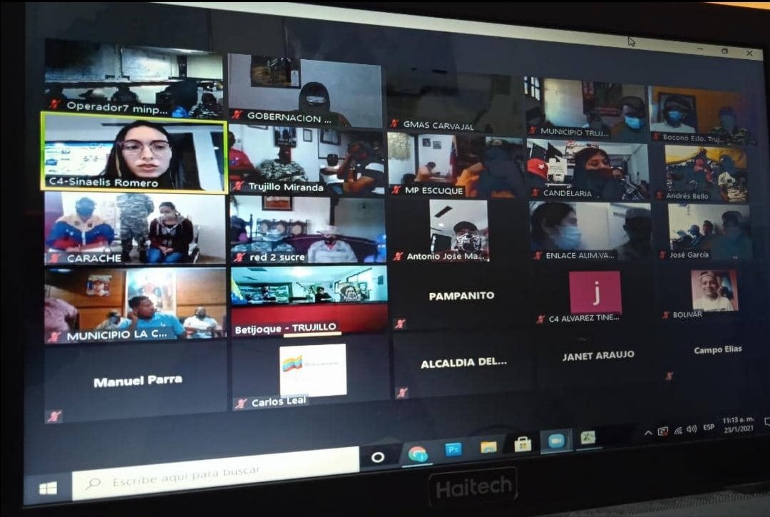 #23Ene \  Videoconferencia de la #GMASS con la participación de Ministro del P. P. de Alimentación M/G. Carlos Augusto Leal, Alcaldes y Alcaldesas de nuestro estado, en misma se trataron temas como las nuevas estrategias de atención al pueblo en cuanto al sumistro de alimentos!