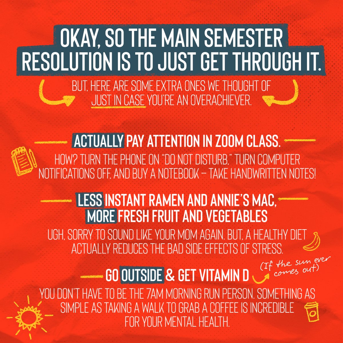 fckitwontcutit's tweet photo. 2020 sucked, and now, in 2021 not much has changed 😳

But, a new year is a new re-start, even if we’re still in quarantine. Here are some of our goals 🤩

#fckitwontcutit #bostonuniversity #bu #covid19 #Resolution2021 #goals #collegelife #coronavirus https://t.co/w06C56VXdh