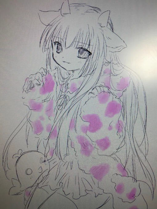色つきうしちとせ? 