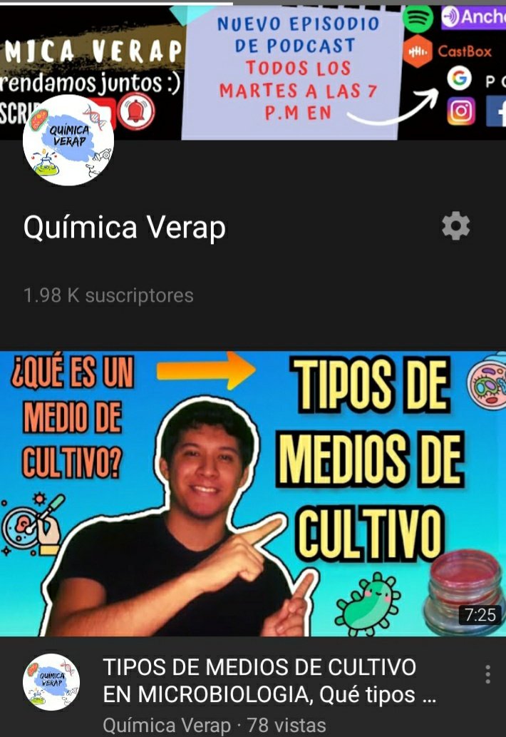 QuimicaVerap's tweet photo. No todo está mal en Youtube México, habremos muchos creadores que compartimos información EDUCATIVA que aporta algo bueno a la sociedad.
 Mi canal es sobre temas de Química,Microbiología,Biología y más temas de Q.F.B https://t.co/EcnZlo8xh7 
#YouTube #YouTubeMéxico #YouTubers https://t.co/VQHXYUg8oM