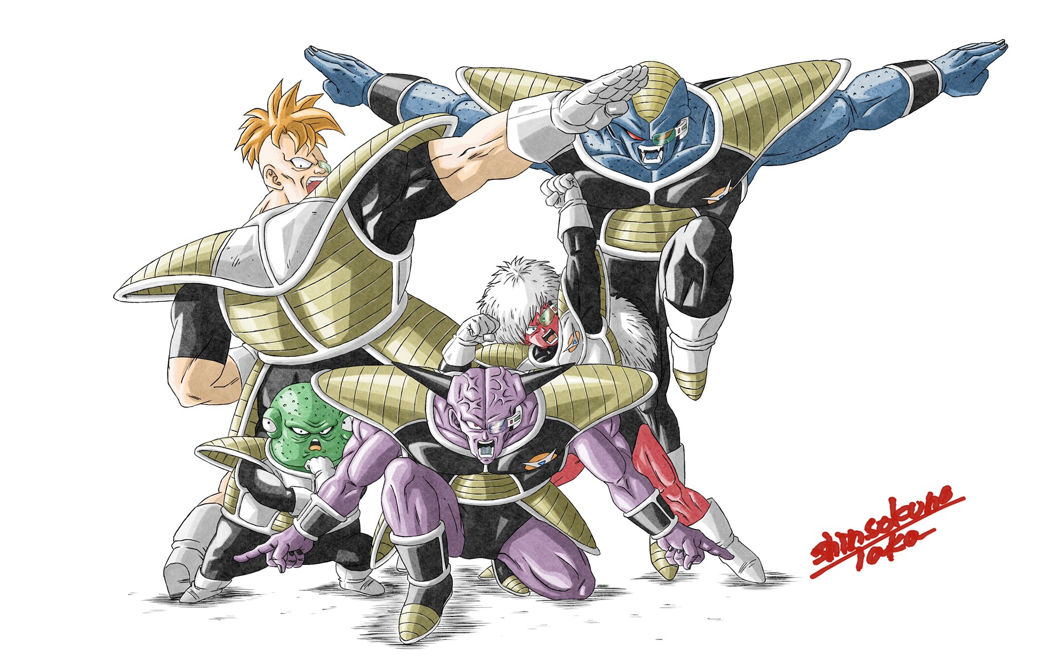 消費税無し ギニュー特戦隊 ドラゴンボール コミック アニメ