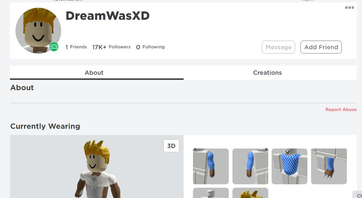 Rtc On Twitter: "Update: Dream�s Username On Stream Right Now Is  Dreamwasxd. Right Now They Are Just Playing Random Roblox Games, So There�s  Not Much To Update Right Now. The Account Has Rtc On Twitter: "Update: Dream�s Username On Stream Right Now Is  Dreamwasxd. Right Now They Are Just Playing Random Roblox Games, So There�s  Not Much To Update Right Now. The Account Has