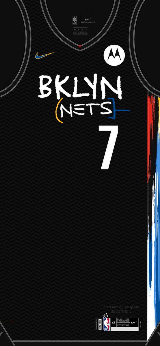 Jordan Liem On Twitter Finally This Took Way Too Much Time There Are So Many Little Details Brooklyn Nets 2020 21 City Jersey No 7 Kevin Durant No 11 Kyrie Irving No 13
