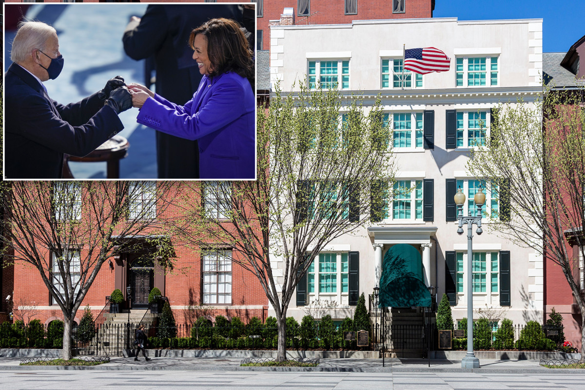 Kamala Harris moves next door to Joe Biden — see inside her new home