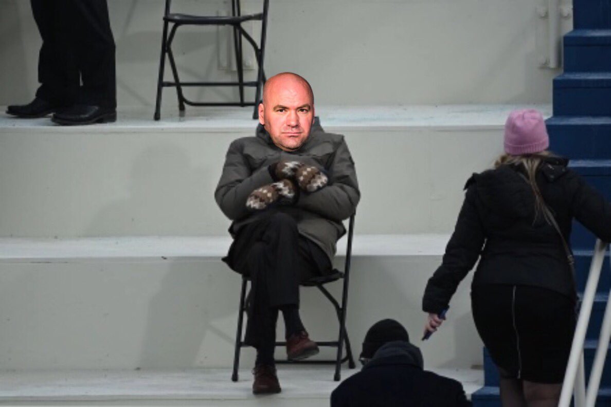 golfwhackers's tweet photo. @danawhite checking his Twitter right now #UFC257 #ESPNPlus https://t.co/84GcBjMESP