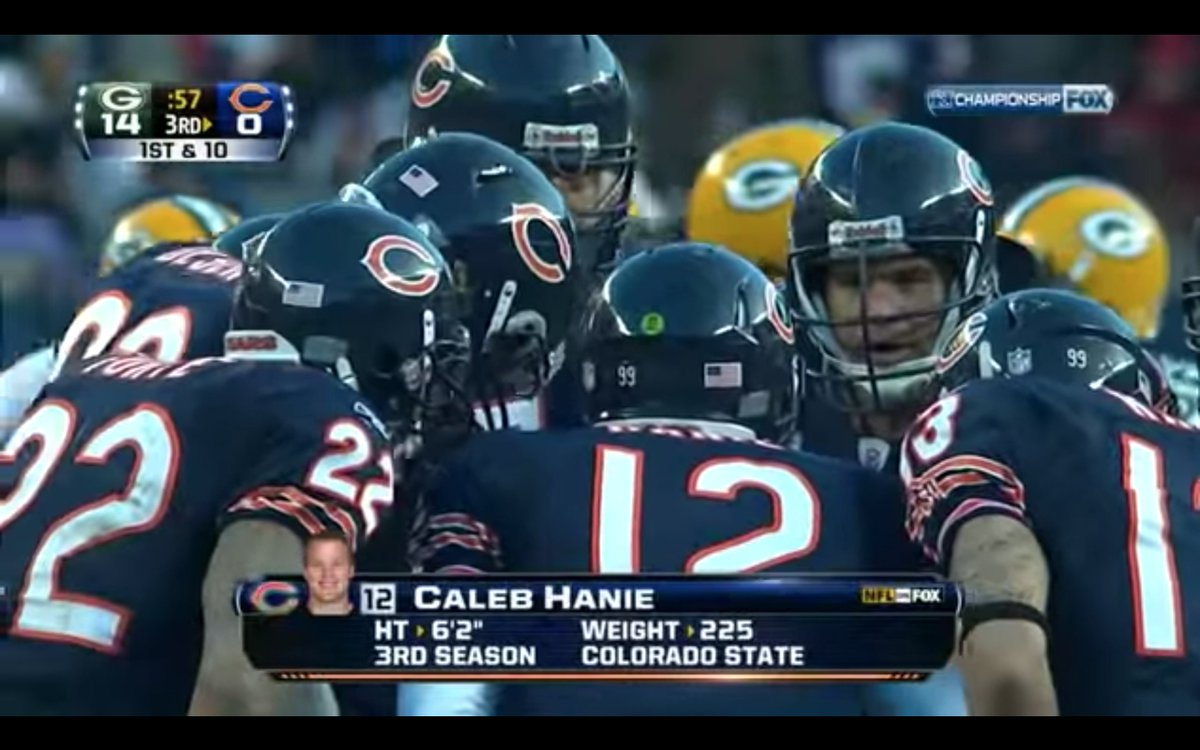 #7 - Caleb Hanie played really well, but not "Win the Super Bowl" wellEveryone remembers Hanie performing gamely. 4th quarter stats:Rodgers: 2-5, 15 yards, 47.9 RATHanie: 13-19, 153 yards, TD, 2 INT, 66.3 RATBefore Hanie's final pick, he had a 93.1 4th quarter rating.