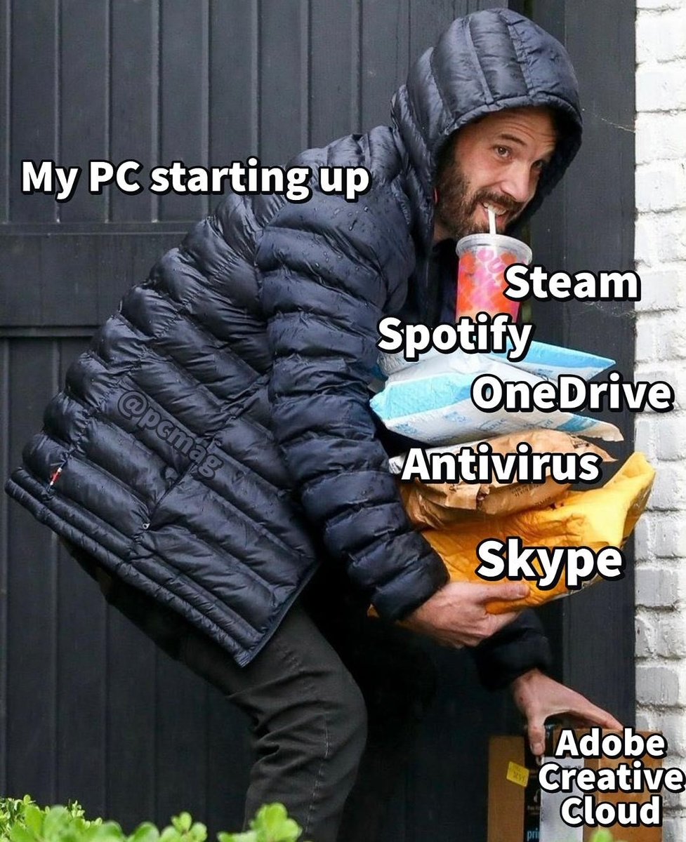TechieSURIya's tweet photo. I turn it off😂
.
#tech #windows #windows #steam #spotify #adobecreativecloud https://t.co/gz6yCZRBc1