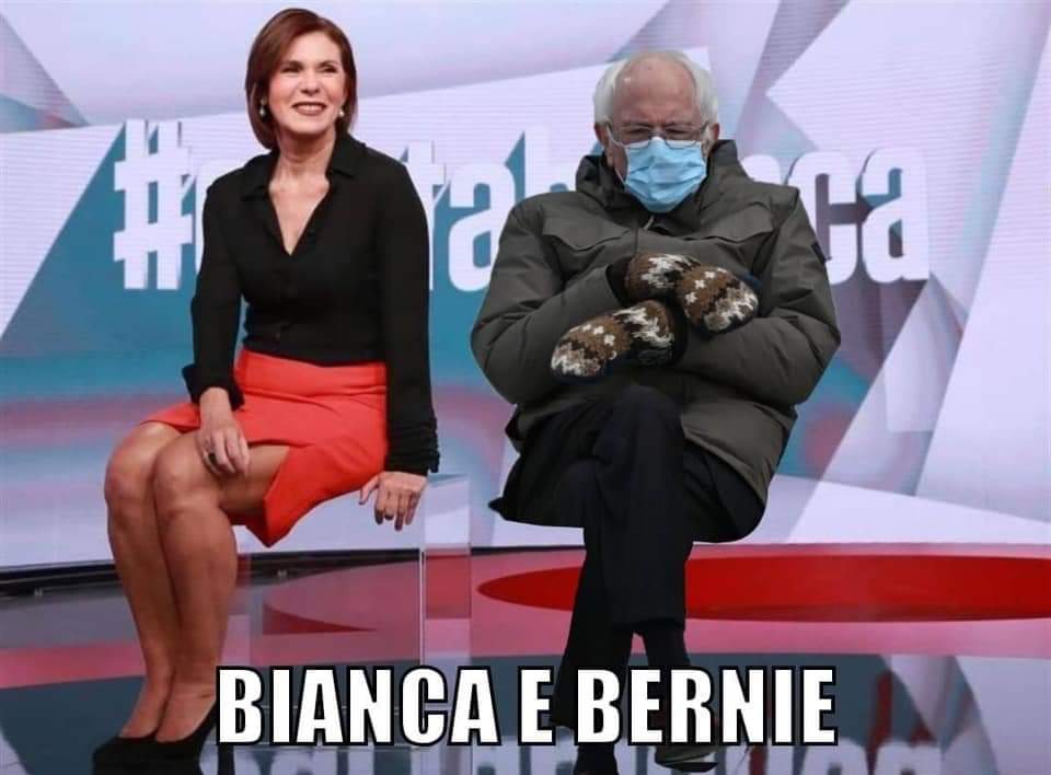 Ghilbs19's tweet photo. Buonanotte.
#memebernie https://t.co/K0E9D9wgTP