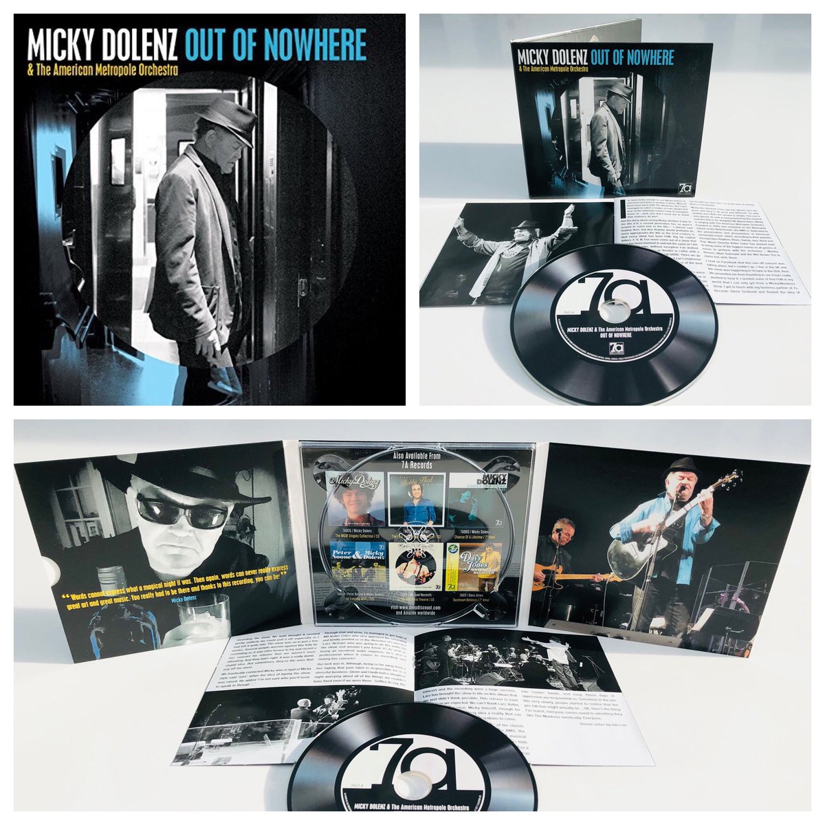 Micky Dolenz “Out Of Nowhere”. Featuring the 30 piece American Metropole Orchestra. Available on CD from <a href="/deepdiscountcom/">DeepDiscount.com</a> and Amazon worldwide. <a href="/TheMickyDolenz1/">Micky Dolenz</a>