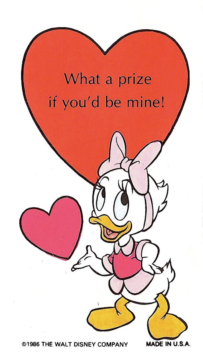 RetroNewsNow's tweet photo. ❤️1986 ‘DuckTales’ Valentine’s Day Cards https://t.co/GYrJtQGNtO