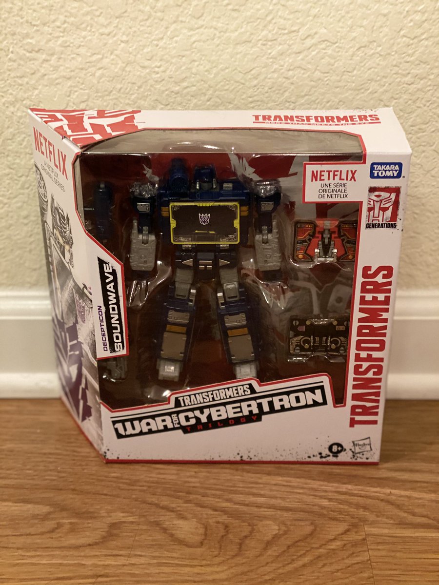tf_basement's tweet image. TRANSFORMERS WAR FOR CYBERTRON TRILOGY SOUNDWAVE BATTLE 3 PACK- NETFLIX EDITION
#netflixedition #transformers #soundwave #warforcybertron #toystore #actionfigure #CollectorsHelpingCollectors #collectibles