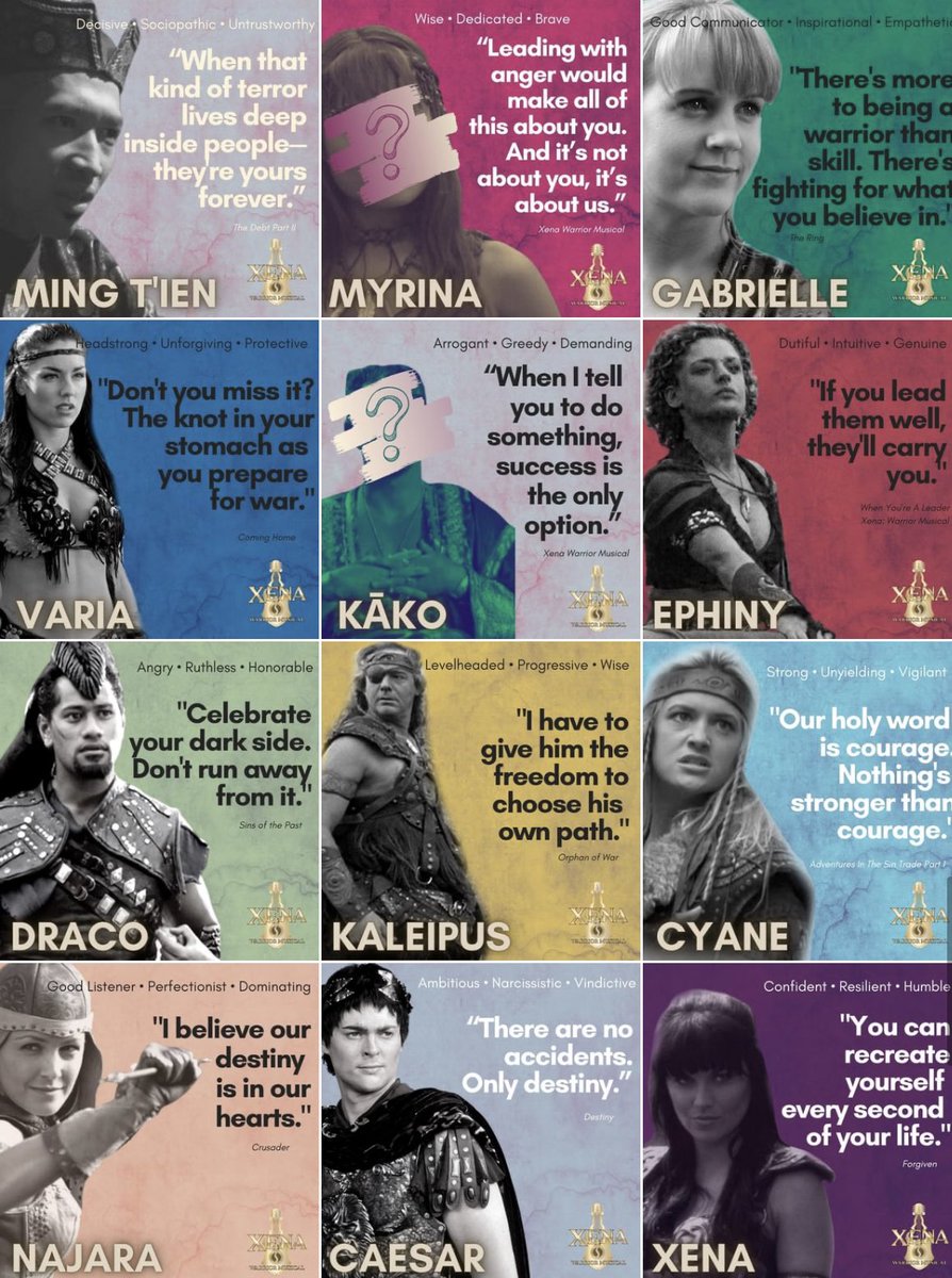 PSA for Xenites! <a href="/XenaTheMusical/">Xena: Warrior Musical, The Lost Scroll</a> ‘s Instagram account is everything. #obsessed #XenaWarriorMusical #Xena #Xenites #XenaWarriorPrincess #FollowThemNow 👏