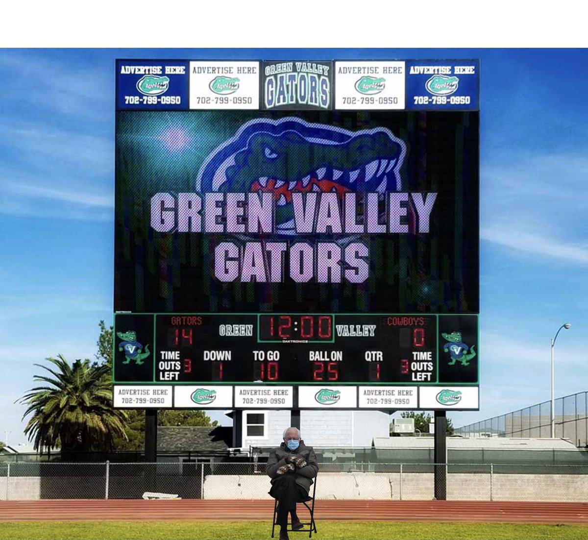 jmarks2015's tweet photo. Bernie made a trip to green valley high school 😊💚💙🐊
#GVFamily #GVHSFamily #WeAreGV #WeAreGVHS #VirtuallyUnstoppable #GatorPride #GVHS #Gators #GoGators #GreenValleyHighSchool #GreenValleyHighSchoolGators #GV #GVHSGators #GVGators #GVHSPride #GVPride https://t.co/aKsRqHOtDZ