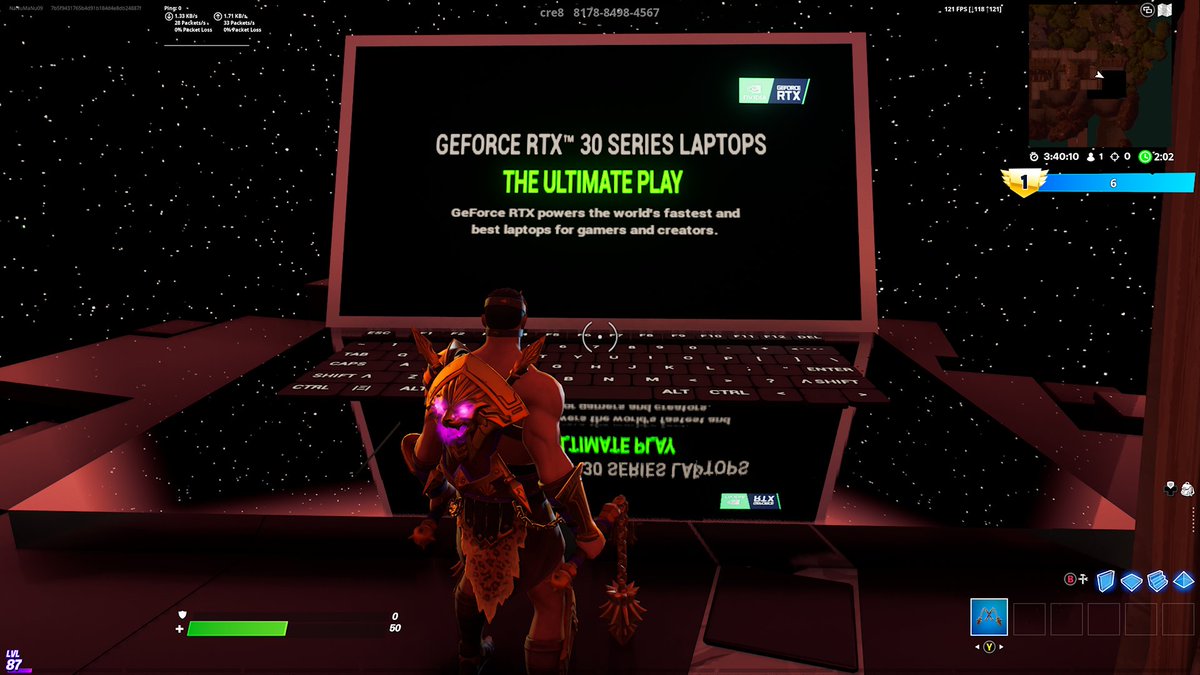 Prefertrip's tweet image. #FortniteRTX @NVIDIAGeForce