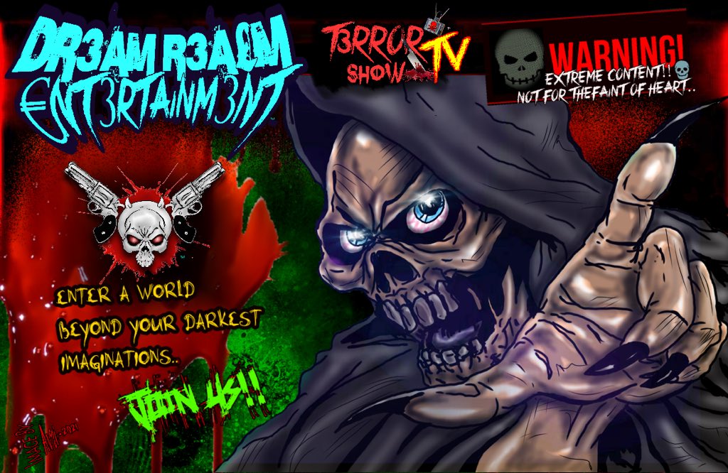 dr3amr3alm3nt's tweet photo. #Dr3amr3alm3nt #dr3amr3almstudios #dreamrealmentertainment #dreamrealment #horrorstudio #horrorart #horrorcomics #horrortoons #horrorcompany #horrorstories #twistedtalesofterror #creepystories #t3rrorshowtv #terrorshowtv #s3pulch3roft3rror #sepulcherofterror #ossuaryofgrot3squ3 https://t.co/zI6RENIXpf