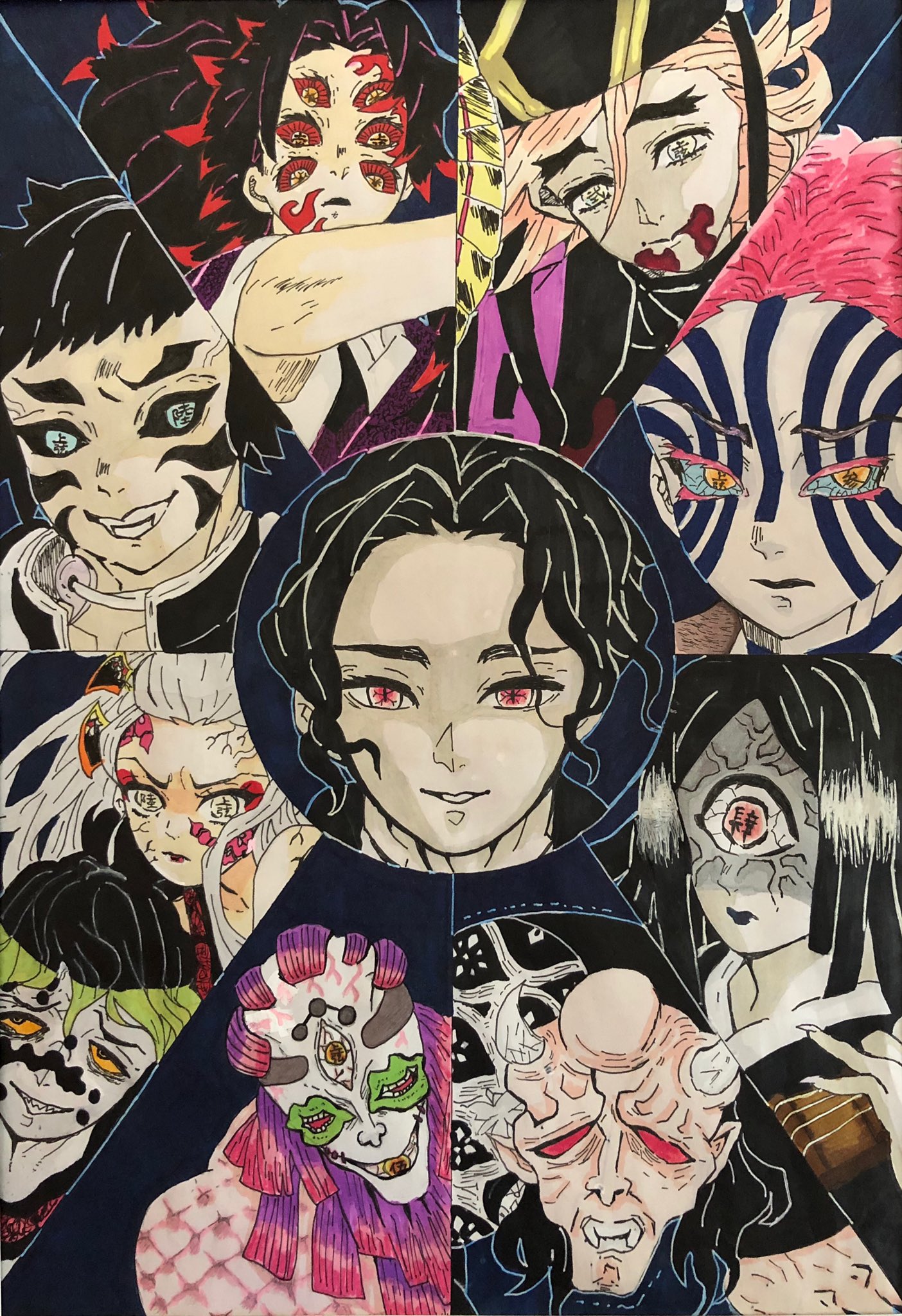 上弦の鬼イラスト Twitter Search Twitter