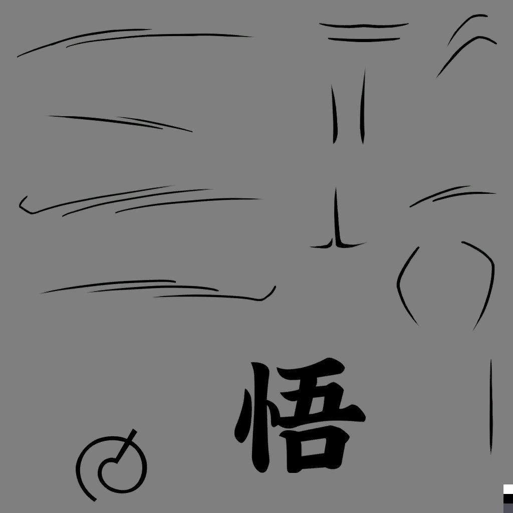 So short answer: yes, they existed at one point.In fact, based on the files there was quite a bit done on them before they were cut.Many know about the Whis Gi icon on Goku and Vegeta's decal texture, but there's a lot more to them that's still left.