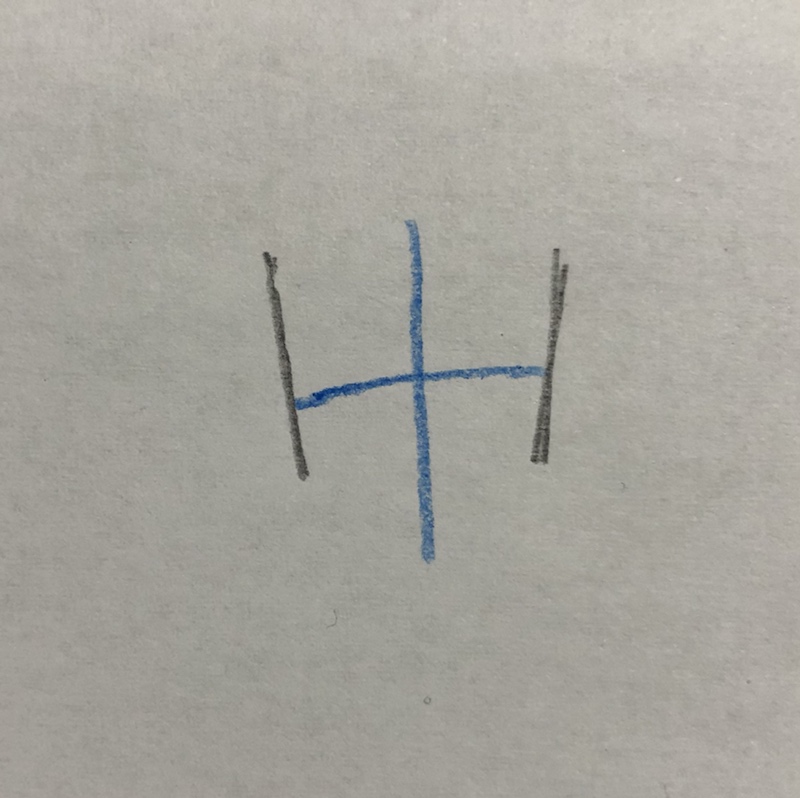 Let 顎はどう描けばいいのか 縦が少し長い十字線を描く 横線の端を沿うように 左右それぞれ縦線を描く 明確な長さは決まってないけど あえて基準を作るなら画像の通り 下の線の半分の位置まで描く そこから中心に向かって 湾曲するように描く Let 顎はどう描けばいいのか 縦が少し長い十字線を描く 横線の端を沿うように 左右それぞれ縦線を描く 明確な長さは決まってないけど あえて基準を作るなら画像の通り 下の線の半分の位置まで描く そこから中心に向かって 湾曲するように描く