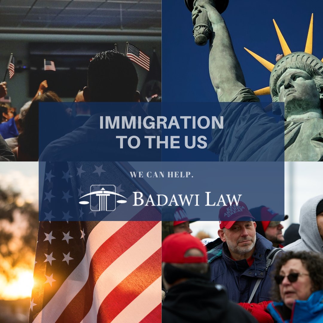 BadawiLaw's tweet photo. Are you considering to Immigrate to the US? You need an experienced U.S immigration lawyer who is familiar will all immigration laws. Improper filing of the application will lead into unsuccessful result. 
#Immigration #tampalawyers https://t.co/G2vXVhSxhM